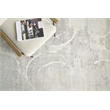 Fine Pure Silk Hand-Knotted Silk Gray/Ivory 8'x10' Area Rug