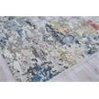 Floor Art Hand-Knotted Bamboo Silk Silver/Gray/Coffee 9'x12' Area Rug