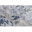 Floor Art Hand-Knotted Bamboo Silk Silver/Gray/Coffee 9'x12' Area Rug