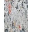 Floor Art Hand-Knotted Bamboo Silk Silver/Gray/Coffee 9'x12' Area Rug