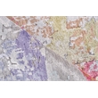 Floor Art Hand-Knotted Bamboo Silk Ivory/Blue/Gold/Lavender 10'x14' Area Rug