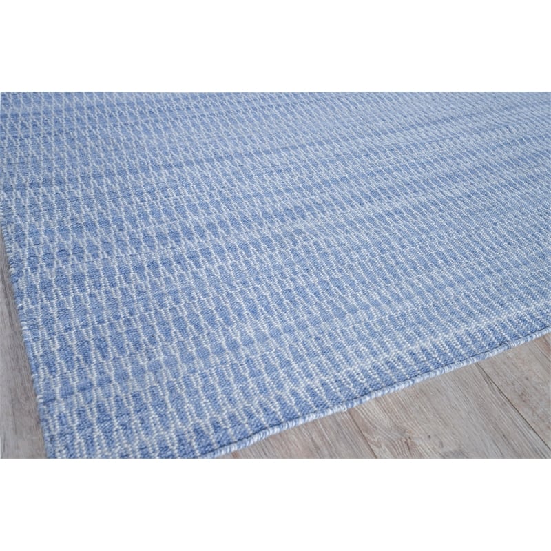 Florence Flatweave Pet Light Blue 12'x15' Area Rug