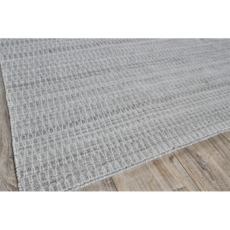 Florence Flatweave Pet Silver/Gray 2'x3' Area Rug
