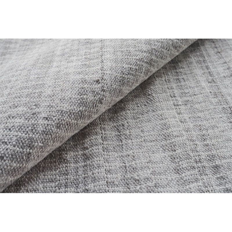 Florence Flatweave Pet Silver/Gray 2'x3' Area Rug