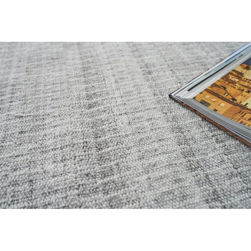 Florence Flatweave Pet Silver/Gray 10'x14' Area Rug
