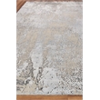 Fine Pure Silk Hand-Knotted Silk Gray/Beige 8'x10' Area Rug