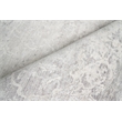 Fine Pure Silk Hand-Knotted Silk Gray/Ivory 10'x14' Area Rug