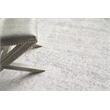 Fine Pure Silk Hand-Knotted Silk Gray/Ivory 10'x14' Area Rug