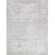 Fine Pure Silk Hand-Knotted Silk Gray/Ivory 10'x14' Area Rug