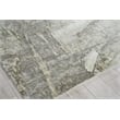 Floor Art Hand-Knotted Bamboo Silk Ivory/Beige 8'x10' Area Rug