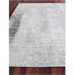 Fine Pure Silk Hand-Knotted Silk Silver/Gray 9'x12' Area Rug