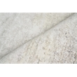 Fine Pure Silk Hand-Knotted Silk Silver/Ivory 10'x14' Area Rug