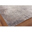 Fine Pure Silk Hand-Knotted Silk Silver/Ivory 13'x14' Area Rug