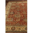 Fine Serapi Hand-Knotted New Zealand Wool Rust/Light Gold 10'x14' Area Rug