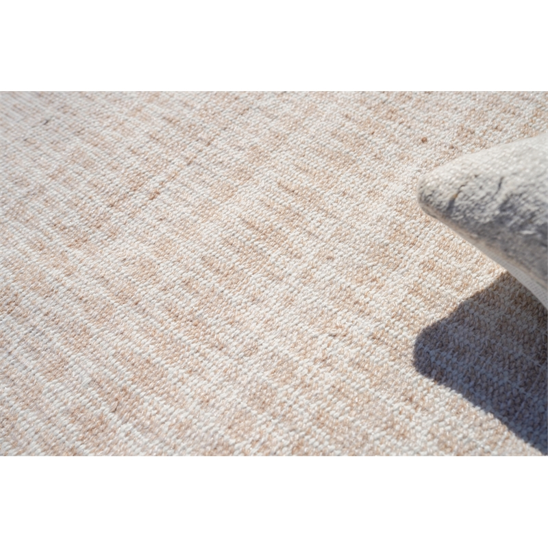 Florence Flatweave Pet Light Beige 2'x3' Area Rug