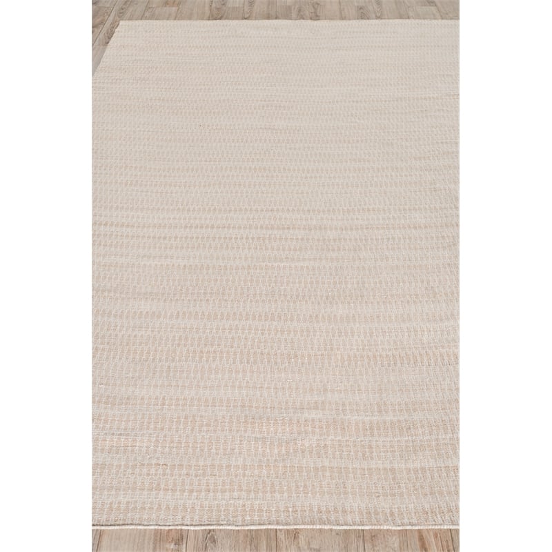 Florence Flatweave Pet Light Beige 8'x10' Area Rug
