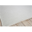 Gamma Flatweave Pet Ivory 8'x10' Area Rug