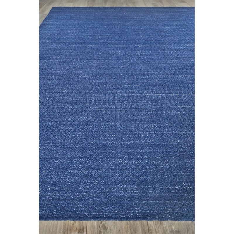 Gamma Flatweave Pet Blue 2'x3' Area Rug