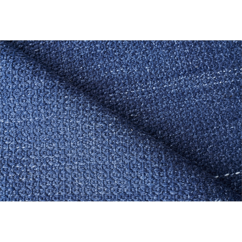 Gamma Flatweave Pet Blue 6'x9' Area Rug