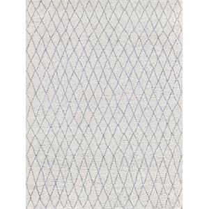 Giorgio Flatweave Pet Gray/Ivory 8'x10' Area Rug