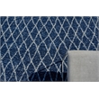 Giorgio Flatweave Pet Navy/Ivory 10'x14' Area Rug