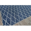 Giorgio Flatweave Pet Navy/Ivory 14'x18' Area Rug