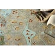 Hamilton Hand-Tufted New Zealand Wool Beige/Multi 9'x12' Area Rug