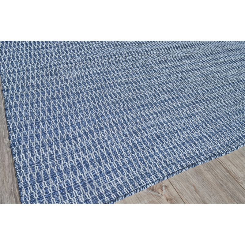 Florence Flatweave Pet Navy 14'x18' Area Rug