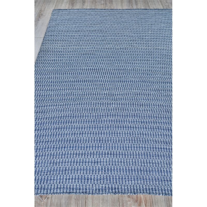 Florence Flatweave Pet Navy 14'x18' Area Rug
