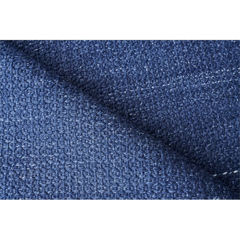 Gamma Flatweave Pet Blue 8'x10' Area Rug