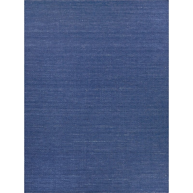 Gamma Flatweave Pet Blue 9'x12' Area Rug
