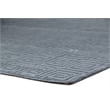 Greek Key Hand-Knotted Wool/Viscose Aqua 8'x10' Area Rug