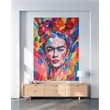 Frida Power Loom Polyester Red/Multi 8'x10' Area Rug