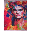 Frida Power Loom Polyester Red/Multi 8'x10' Area Rug