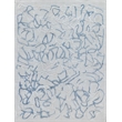 Goudy Handloomed Wool/Bamboo Silk Blue 6'x9' Area Rug