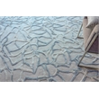 Goudy Handloomed Wool/Bamboo Silk Blue 8'x10' Area Rug