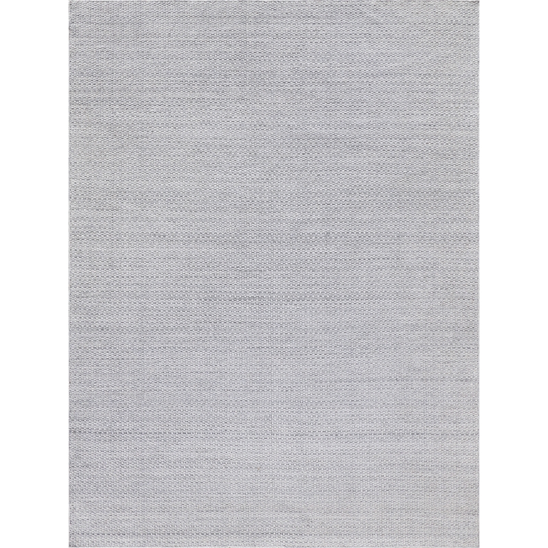 Gamma Flatweave Pet Silver 10'x14' Area Rug