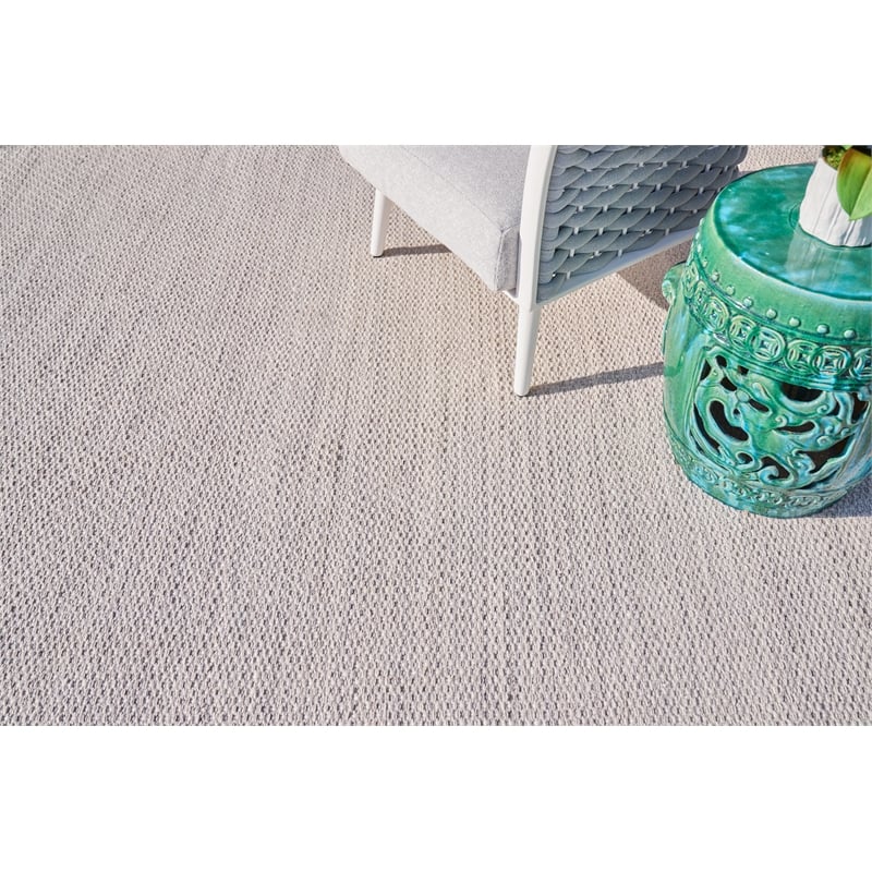 Gamma Flatweave Pet Silver 2'x3' Area Rug