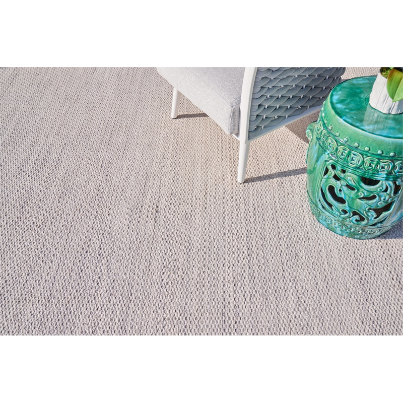 Gamma Flatweave Pet Silver 4'x6' Area Rug
