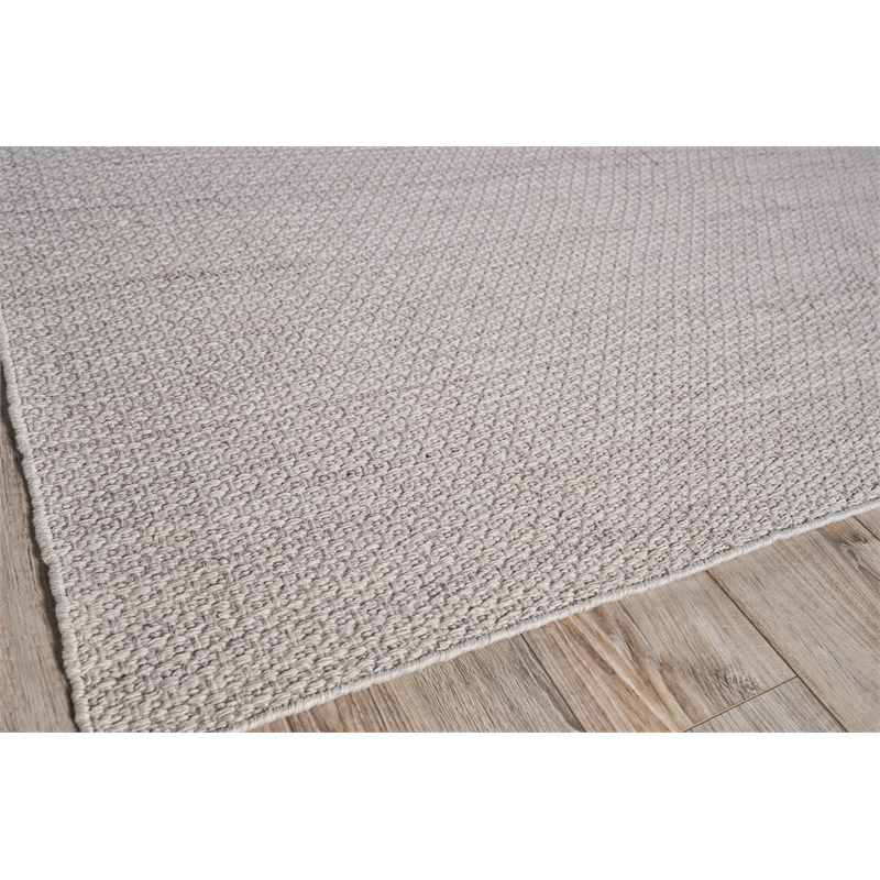 Gamma Flatweave Pet Beige 2'x3' Area Rug