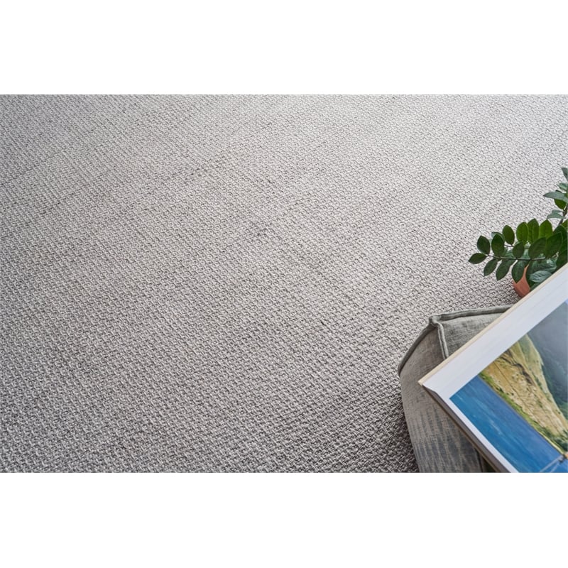 Gamma Flatweave Pet Beige 5'x8' Area Rug