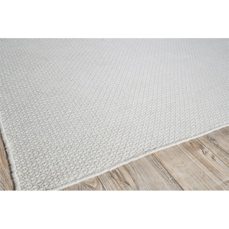 Gamma Flatweave Pet Ivory 12'x15' Area Rug