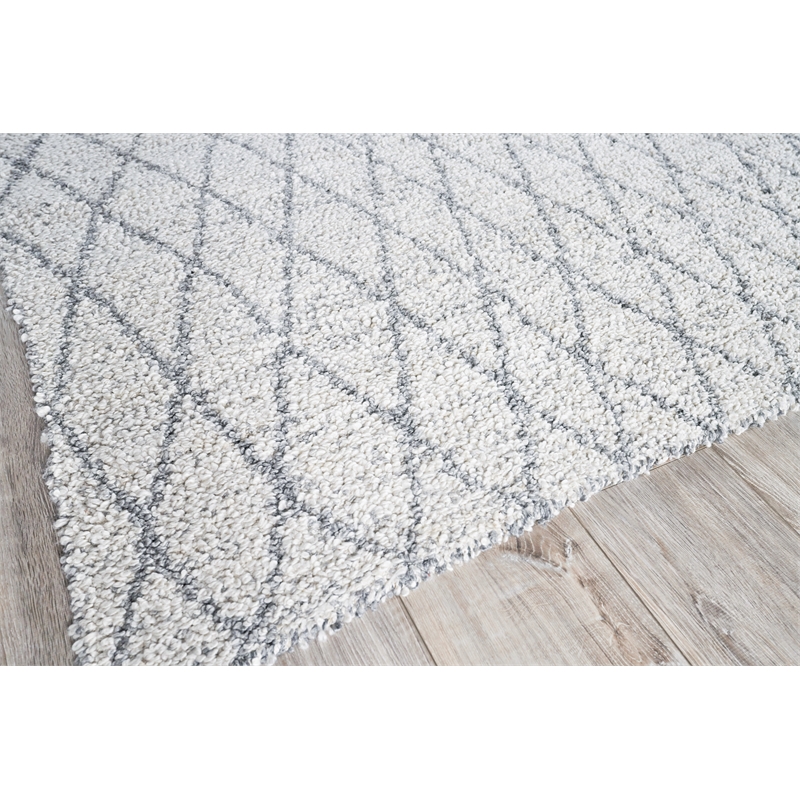 Giorgio Flatweave Pet Gray/Ivory 12'x15' Area Rug
