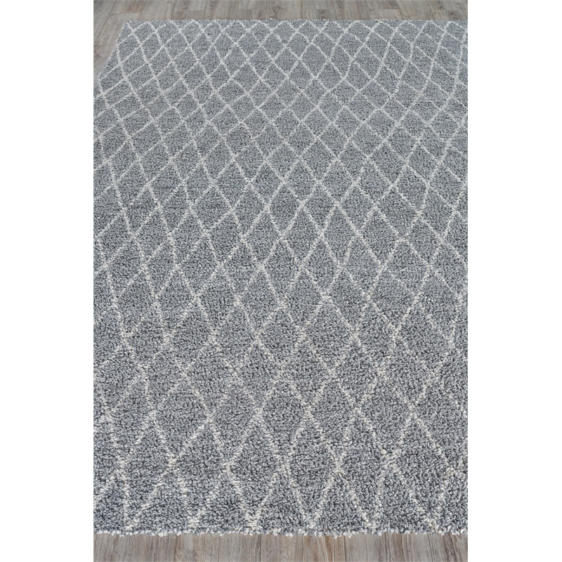 Giorgio Flatweave Pet Gray/Ivory 12'x15' Area Rug