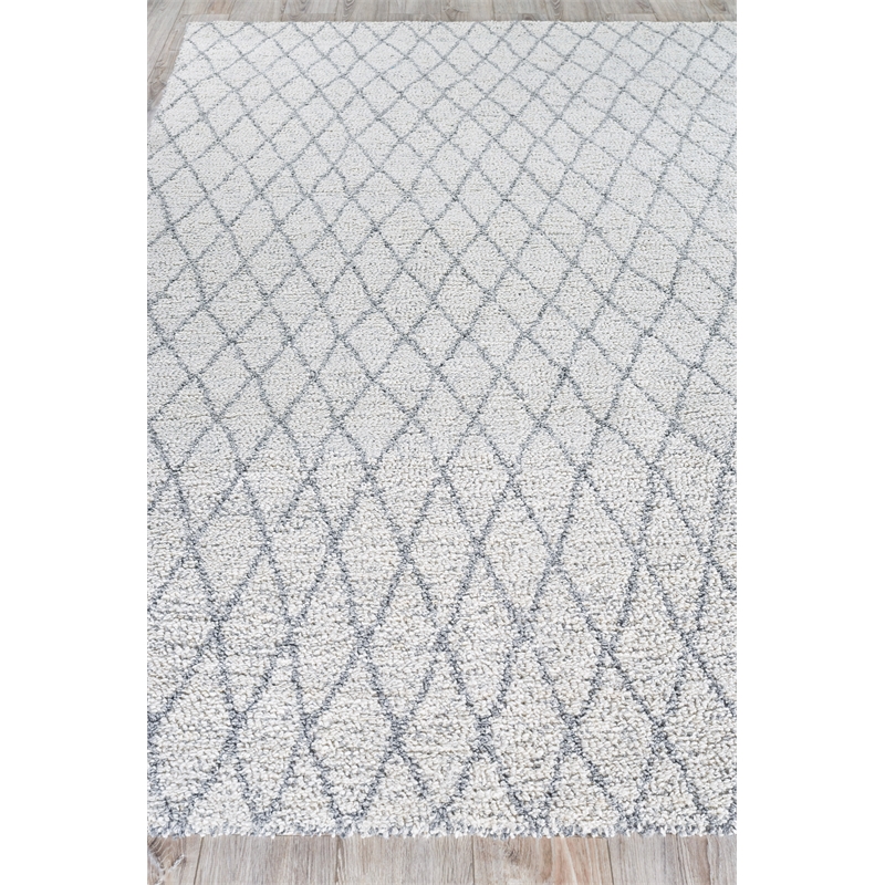 Giorgio Flatweave Pet Gray/Ivory 14'x18' Area Rug