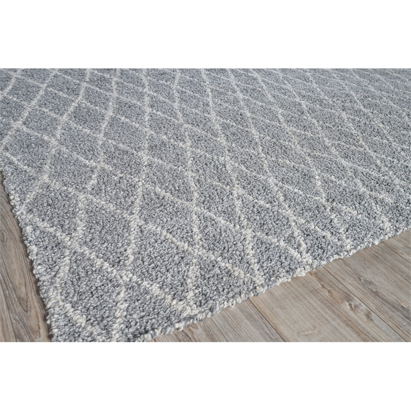 Giorgio Flatweave Pet Gray/Ivory 2'x3' Area Rug