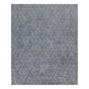 Granite Hide Hand-Tufted Leather Hide Sky 11'6&quotx14'6&quot Area Rug