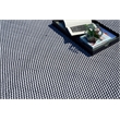 Harbor Flatweave Polypropylene White/Black 6'x9' Area Rug