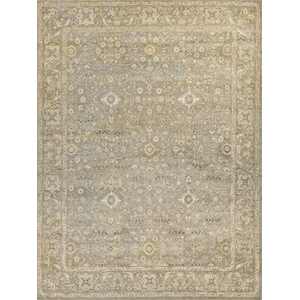Heirloom Hand-Knotted New Zealand Wool Gray 14'x18' Area Rug