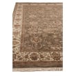 Intricate Agra Hand-Knotted New Zealand Wool Light Green/Beige 12'x18' Area Rug